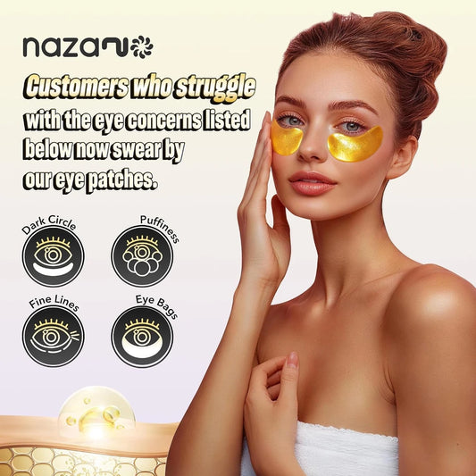 NAZANO 24K Gold Under Eye Patches