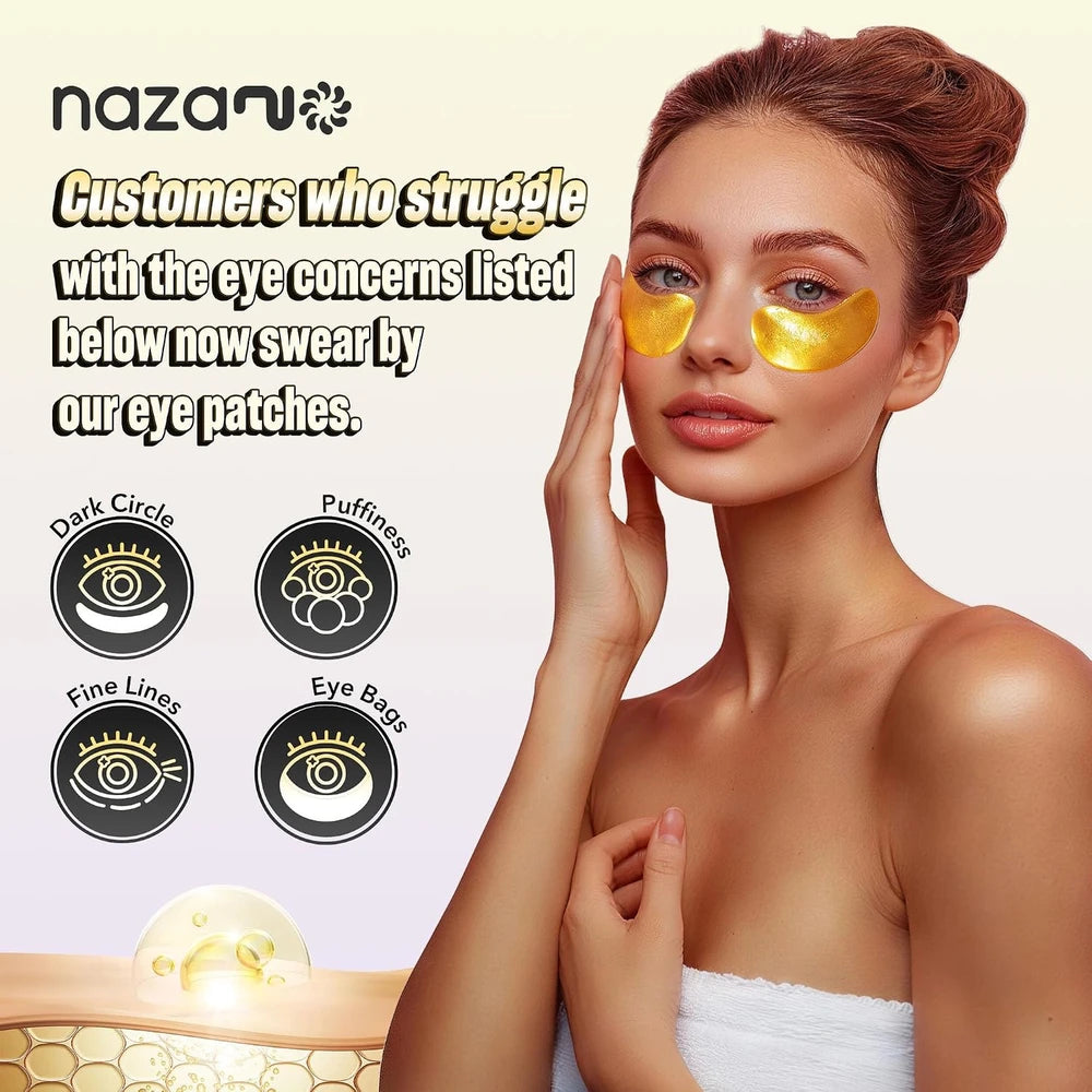 NAZANO 24K Gold Under Eye Patches