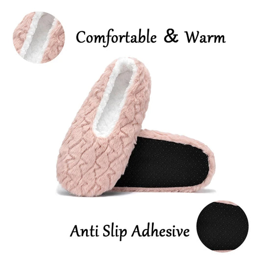 Plush Non-Slip Warm Floor Socks